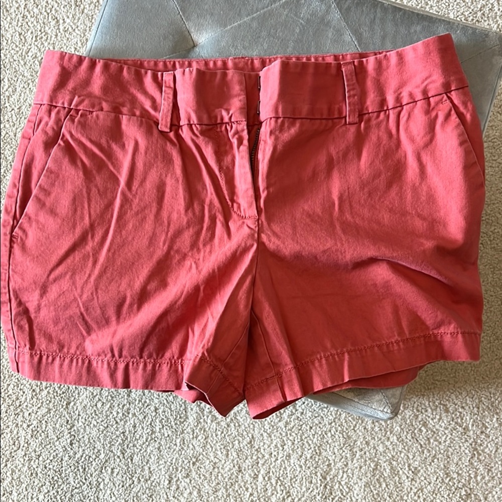 LOFT Pink Bermuda Shorts Vibrant and Casual